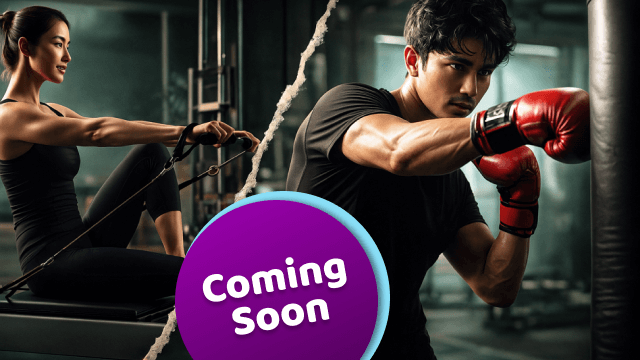 Fitness equipment with kettlebell and dumbbells on green turf